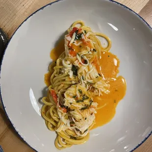 King crab tagliatelle - one of the best dishes in chicago!