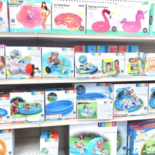 Summer items! Pretty &amp; unique Swimming pool, swimming tube, floats and pool game.