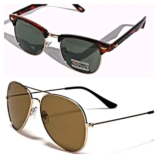 Sunglasses-100% UV / Club master &amp; Aviator