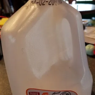 Today april 15. Giant eagle milk, still good, dated april 2, . It has always been like this. Esp good during virus fewer shopping trips