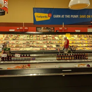 a man in a grocery store