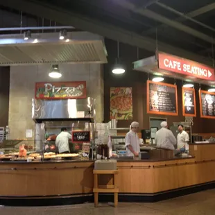 interior, sushi and sashimi