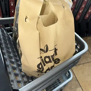 Not recyclable--these unsustainable bags even cost one penny more that the recyclable/sustainable paper poor social responsibility