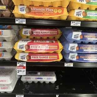 Needed eggs and lucked out... on sale!