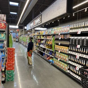 Organic section and clean isles