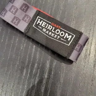 You get this bracelet to use their bar and self pour
