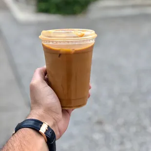 Cafe sua da...a little too bitter