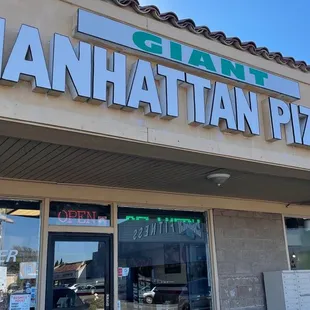 Front of the restaurant.