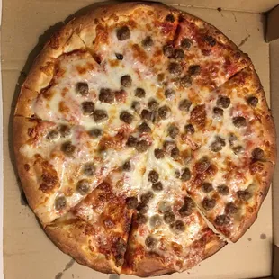 Sausage pizza