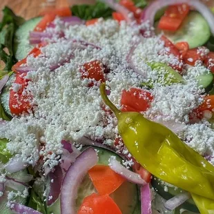 My favorite Greek Salad!