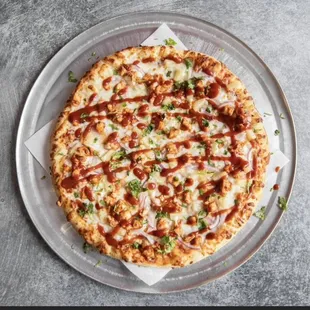 N.Y BBQ Chicken Pizza 14 inch $18.99