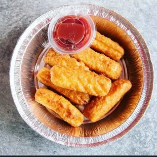 Ten Mozzarella Sticks $7.99