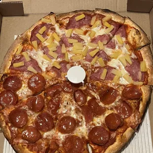 Hawaiian/Pepperoni