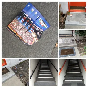 Thanks for littering all over our apartment complex. Every couple of months this is what they do.