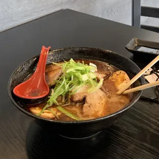 Black Garlic Tonkotsu Ramen