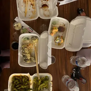 Garlic Spicy Edamame Housemade Thai Iced Team 3. Monster Roll 10. Golden Tiger 33. Golden Crunch Roll Stuffed Jalapeno