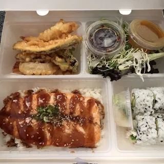 Salmon Teriyaki Bento