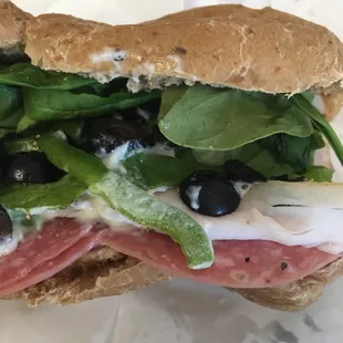 Turkey and salami