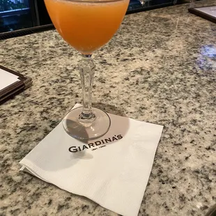 Giardina&apos;s cocktail