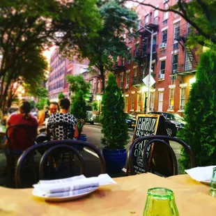 Summer outdoor dining @giardino54