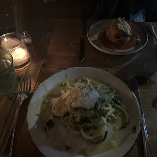 Spaghetti di Zucchine Salad