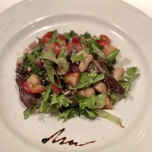 Insalata Giardino Salad (split)