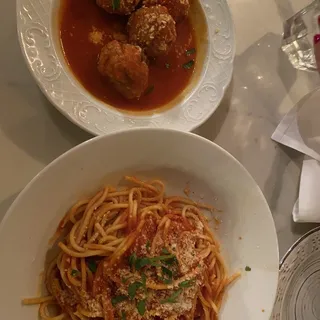 Spaghetti Meatballs