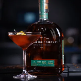 Smoky Manhattan, a classic.