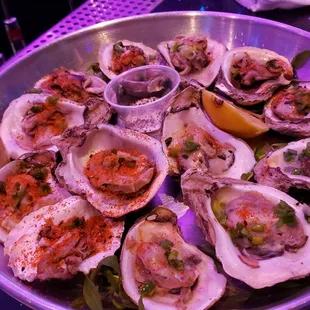 Grilled oyster