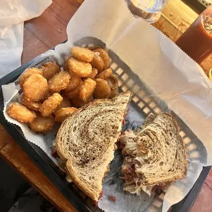Reuben and Tator tots
