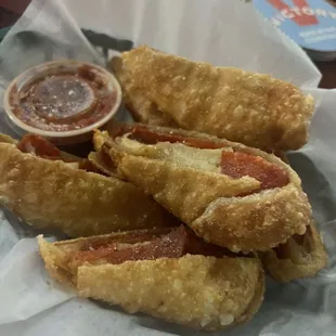 *FriedPepperoniRolls
