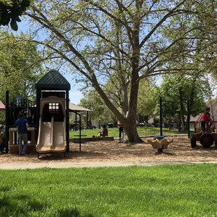 Separate toddler playground