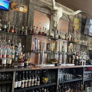 a man behind the bar