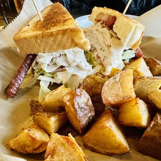 Texas Turkey Bacon Club Sandwich