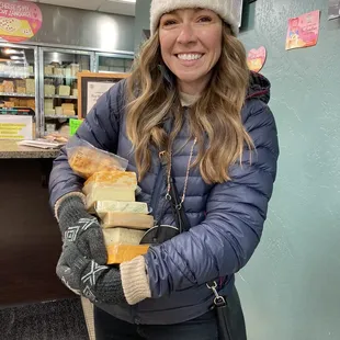 Cheese haul