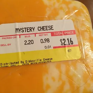 Two toned Mystery Cheese