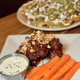 Korean Sticky Wings at Gibney&apos;s NYC