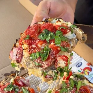 Build Your Own Pizza  Cheese blend, marinara, parmesan, option to add up to four additional toppings  Detroit style pizza