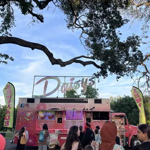 Food truck for the lantern festival.