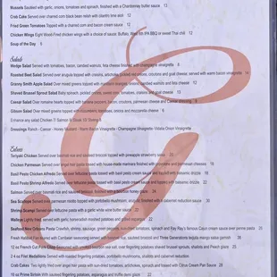 Menu (front)
