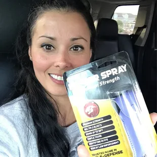 They even have stuff for self defense I love it