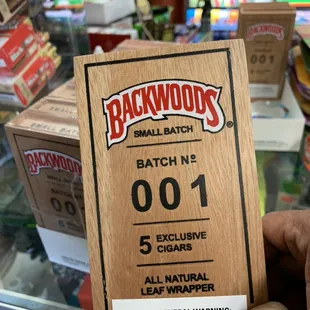 Available while supply last for this new and most demanded backwood product