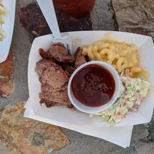 Brisket Plate.... Delicious!