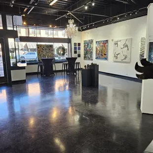 Remodeled gallery ready to host your event