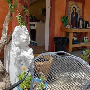 Patio entry