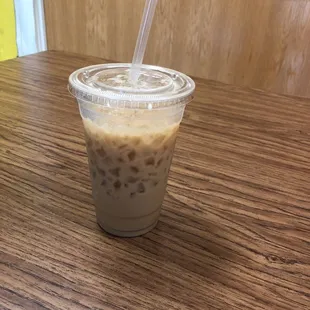 Vanilla iced latte