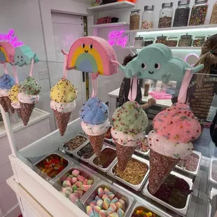 So cute with extensive topping choices.