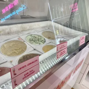 Such cute ice cream names and delicious ice cream.