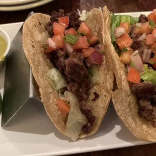 Ground beef taco special