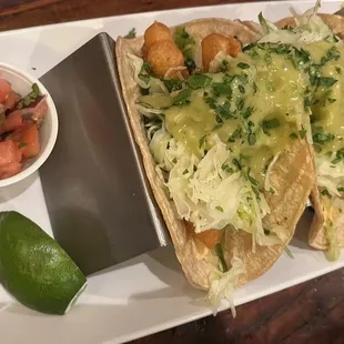 Shrimp taco special